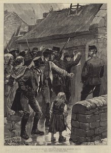 De staat van Ierland, een proces bij Headford, Galway door Richard Caton Woodville junior