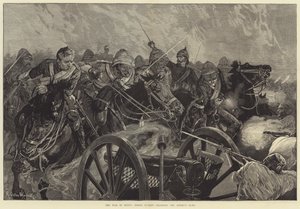 De Oorlog in Egypte, Horse Guards die de Kanonnen van de Vijand aanvallen