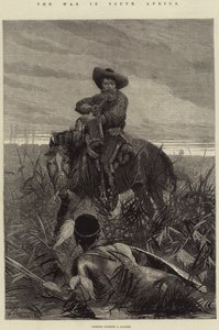De oorlog in Zuid-Afrika door Richard Caton Woodville junior