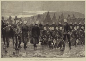 De Zoeloe Oorlog, Klaar! bij het hoofdkwartier van generaal Newdigate, Landman
