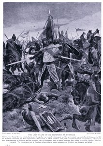 De laatste stand van de Montford bij Evesham AD1265