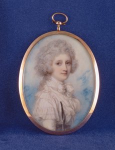 Elizabeth (1750-88) gravin van Hopetoun, 1789 door Richard Cosway