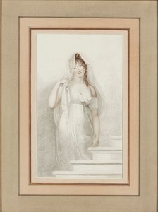 Portret van Madame Récamier 1777-1849 door Richard Cosway