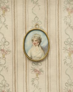 Portret van Prinses Sophia, 5e dochter van Koning George III door Richard Cosway
