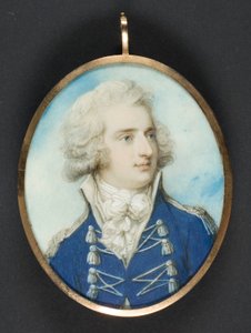Portret van de prins-regent (koning George IV) door Richard Cosway