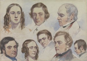 Familieportretten door Richard Dadd