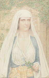Griekse vrouw van Klein-Azië door Richard Dadd