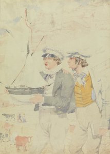 Jeugdleden van de Yacht Club door Richard Dadd