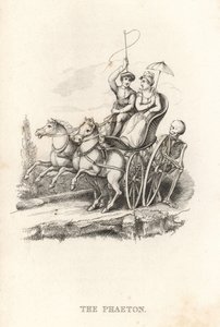 Het skelet van de Dood en de Phaeton
