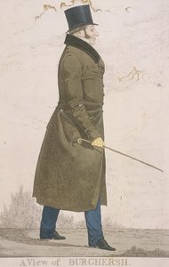 Een uitzicht op Burghersh, 1822 door Richard Dighton