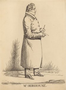 Mr Hobhouse door Richard Dighton
