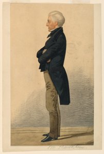 Portret van Mr. Franklin door Richard Dighton