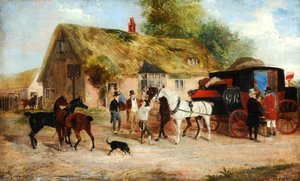 Koetsscene, c.1875
