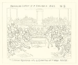 De Commons omgezet in een commissie van het hele huis door Richard Doyle