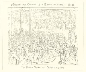 De bloemenshow in Chiswick Gardens door Richard Doyle