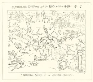 De nationale sport van steeplechasing door Richard Doyle