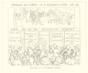 Trucs van de Londense handel door Richard Doyle