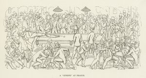 Een Kneipe in Praag door Richard Doyle