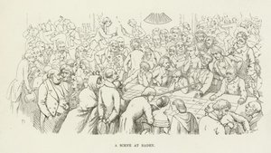 Een scène in Baden door Richard Doyle