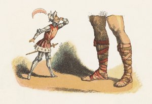 Illustratie voor Jack The Giant Killer door Richard Doyle