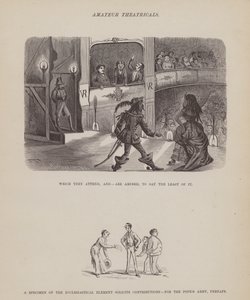 Pagina uit De Amerikaanse Tour van de heren Brown, Jones en Robinson door Richard Doyle