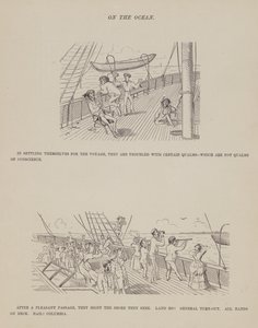 Pagina uit De Amerikaanse Tour van de heren Brown, Jones en Robinson door Richard Doyle