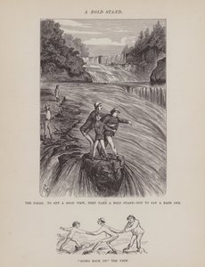 Pagina uit The American Tour of Messrs Brown, Jones and Robinson (gravure)
