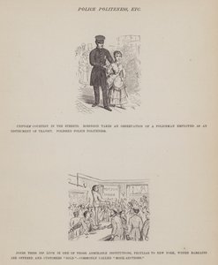 Pagina uit The American Tour of Messrs Brown, Jones and Robinson door Richard Doyle