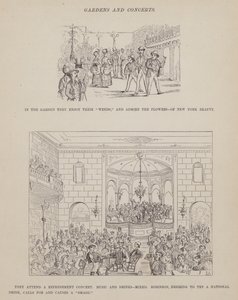 Pagina uit The American Tour of Messrs Brown, Jones and Robinson door Richard Doyle