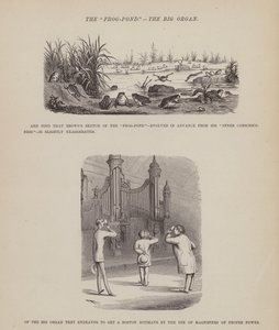 Pagina uit The American Tour of Messrs Brown, Jones and Robinson door Richard Doyle