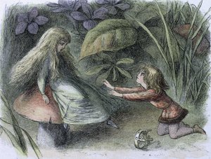 Waterlelies en waterfeeën van de periode, c1869-c1870