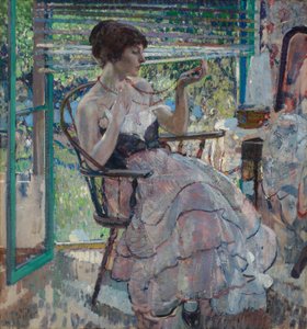De halsketting door Richard E. Miller