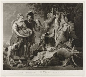 Portret van Peter Paul Rubens en zijn vrouw