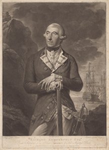 Richard Kempenfelt, Esq. door Richard Earlom