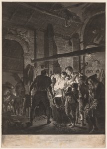 De smid, 1771 door Richard Earlom