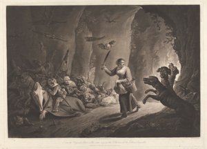 De Tovenares door Richard Earlom