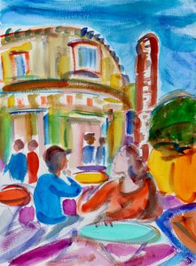 Café in de Castro, San Francisco, 2018