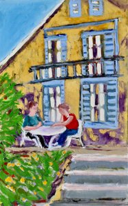 Chat door Richard Fox