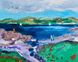 Late namiddag, Monterey, 2017 door Richard Fox