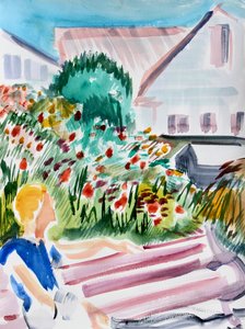 Luther Burbank Tuinen, Santa Rosa, 2016 door Richard Fox