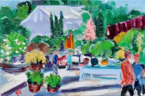 Pop-up Markt, Napa, 2020 door Richard Fox