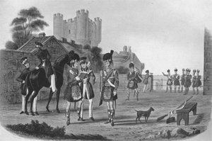 92e Hooglanders Een Illustere Vreemdeling in Zicht, 1839-1845, 1909