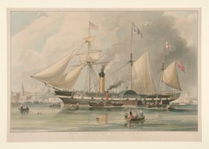Het President Stoomschip door Richard Gilson Reeve