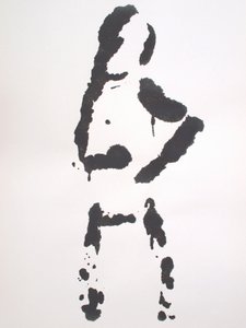 Zonder titel, 2010 (monotype) door Richard Green