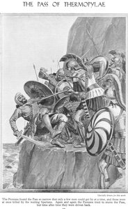 De Pas van Thermopylae, ca. 1940s door Richard Henry Brock