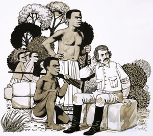 David Livingstone, de ontdekkingsreiziger die de Victoria Watervallen ontdekte