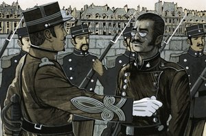 Ongeïdentificeerde Franse militaire commandant door Richard Hook