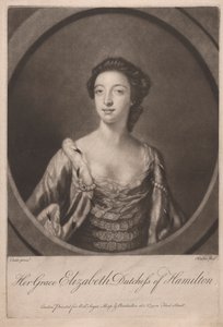Hare Genade Elizabeth Hertogin van Hamilton door Richard Houston