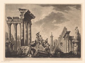 Ruïnes te Rome door Richard Houston