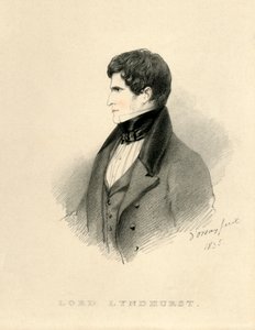 Lord Lyndhurst, 1835 door Richard James Lane